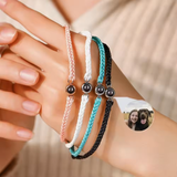 Custom Photo Bracelet Personalized Projection Jewelry Couple Gift