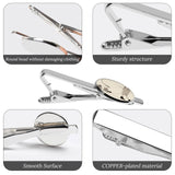 Personalized Picture Tie Clip Set (2PC) Custom Diff Designs 5.5x2.2cm