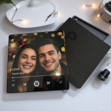 Custom Music Fridge Magnet Personalized Photo Plays Without Phone Customized Gift for Couples Anniversary Birthday