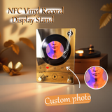 Custom NFC Music Acrylic Stand Personalized Photo Lyrics Rotating Ornaments Gift
