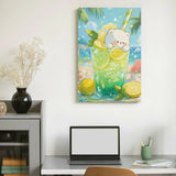 Custom Portrait Canvas Wall Art Heat Personalized Transfer Printed Picture with 4 Sizes Selection