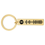 Custom Spotify Keychain Personalized Scannable Song Code Gift