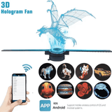 3D Hologram Fan 42CM WiFi 3D Projector Advertising Display Light HD