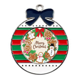 Custom Photo Alloy Christmas Ornament Personalized Christmas Pendant Decoration