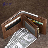 Custom Leather Wallet Personalized Photo Engraving Customized Bifold Gift for Men