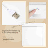 Personalized Photo Square Acrylic Night Light 3 Light Modes Custom Decor Touch Control Soft Glow