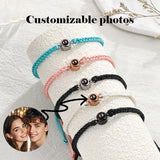 Custom Photo Bracelet Personalized Projection Jewelry Couple Gift