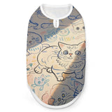 Custom Photo Full Print Pet Vest Personalized Pet Clothing Dirt Proof Fur Protection