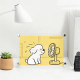 Custom Photo Acrylic Puzzle Frame Personalized Picture Display Stand Decoration