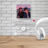 Custom Acrylic Music Lamp Personalized Photo Night Light Customized Gift for Couple Anniversary