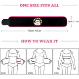 Personalized Picture Adjustable Waistband Custom Body Shaping Waist Belt