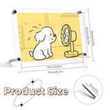 Custom Photo Acrylic Puzzle Frame Personalized Picture Display Stand Decoration