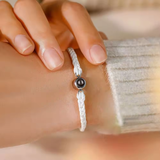 Custom Photo Bracelet Personalized Projection Jewelry Couple Gift