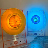Custom Song Title Luminous Fridge Magnet Personalized Photo Acrylic Rotating Decoration