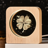 Personalized Crystal Night Light Custom Photo & Text Gift Laser/Print Options