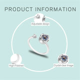 Pesonalized Photo Ring Custom Ring with Picture inside Customized Rings Gifts for Women Valentine's Day Birthday Anniversary