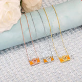 Custom Photo Projection Camera Necklace Personalized Projection Necklace with Picture Inside Gifts for Women Mom Girlfriend Wife