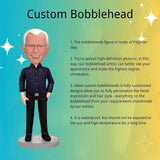 Custom Bobblehead,Full Body Customization Based on Pictures,Personalized Bobblehead Doll Best Gift for Family and Friends