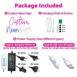 Custom Neon LED Sign Light Decor Personalized Text Light Gift