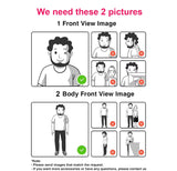 Customize personalized big head sculptures to prepare Christmas and birthday gifts for family and friends, requiring a full body