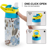 3D Display Custom Portable Flip Top Water Bottle Personalized Gifts For Kids