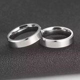 Personalized Titanium Steel Ring Customized Engraved Text for Gift