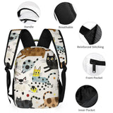 Custom Picture Backpack Set With Lunch Box And Pencil Case Personalized Bag