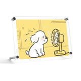 Custom Photo Acrylic Puzzle Frame Personalized Picture Display Stand Decoration