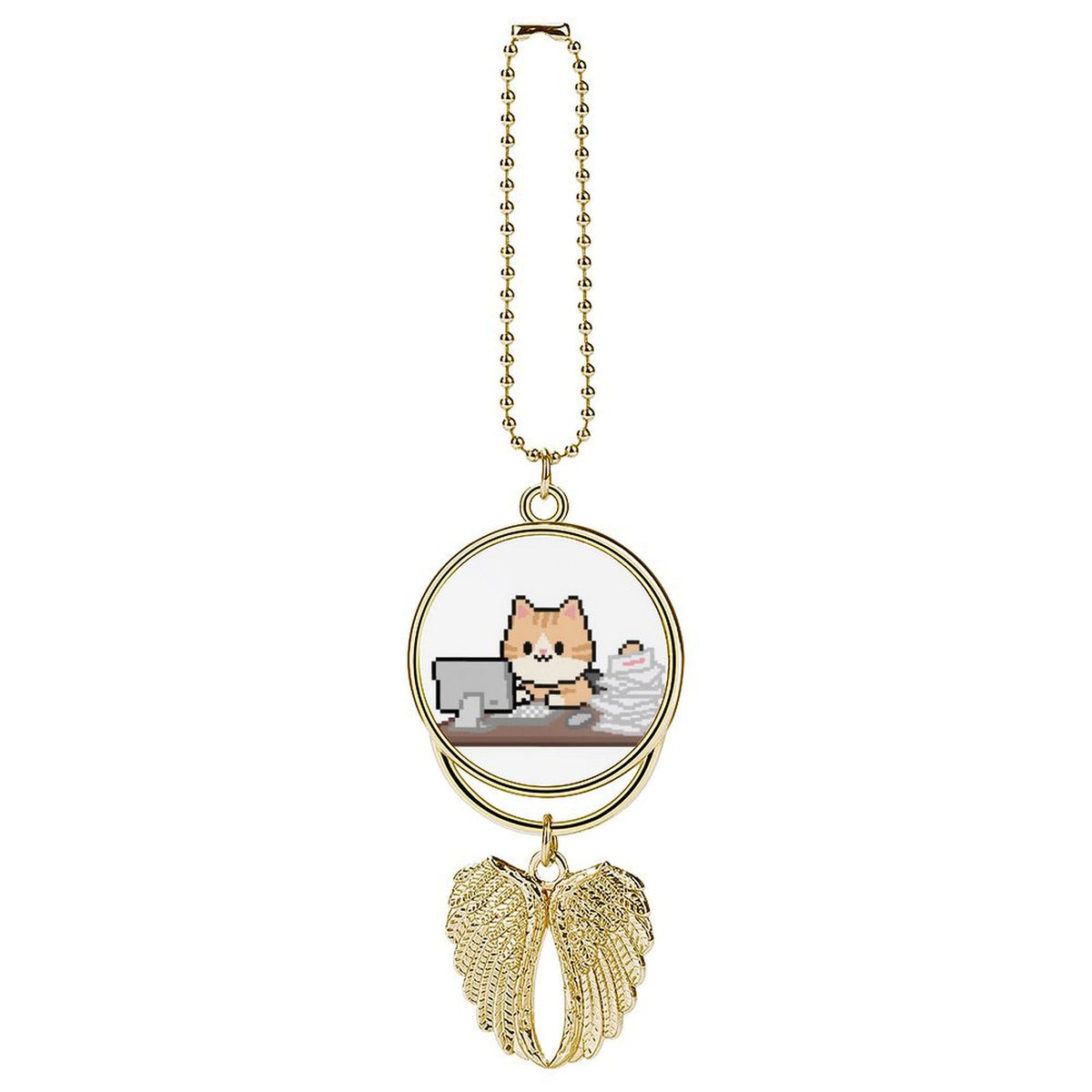 Custom Photo Car Pendant Personalized Zinc Alloy Decoration
