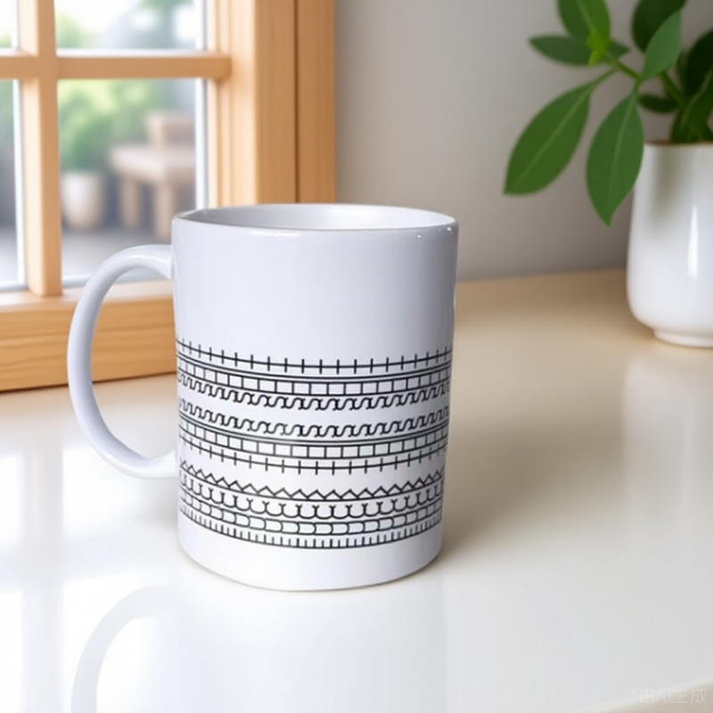 Hidden Message Ceramic Coffee Mug Unique Gift for Gift