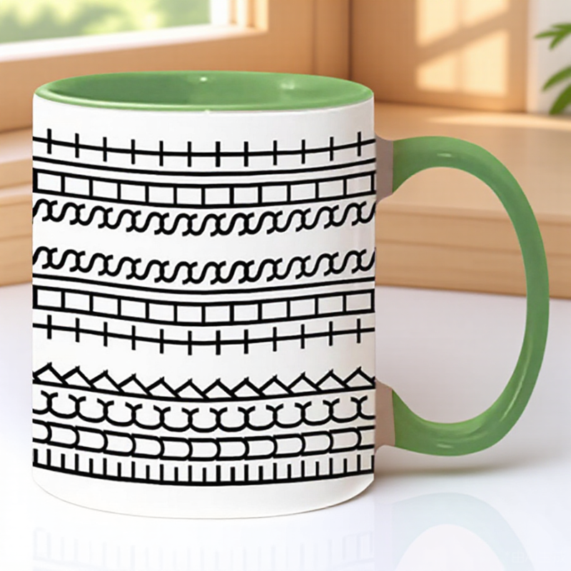 Hidden Message Ceramic Coffee Mug Unique Gift for Gift