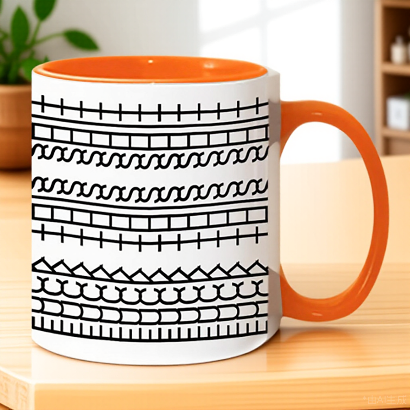 Hidden Message Ceramic Coffee Mug Unique Gift for Gift