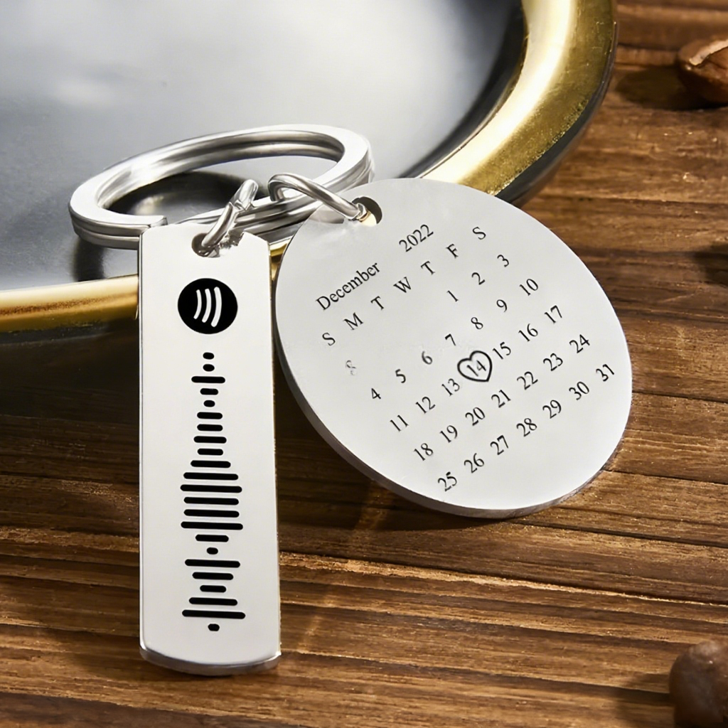 Personalized Stainless Steel keychain Custom Photo Pendant