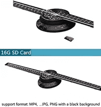 3D Hologram Fan 42CM WiFi 3D Projector Advertising Display Light HD