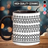 Hidden Message Ceramic Coffee Mug Unique Gift for Gift