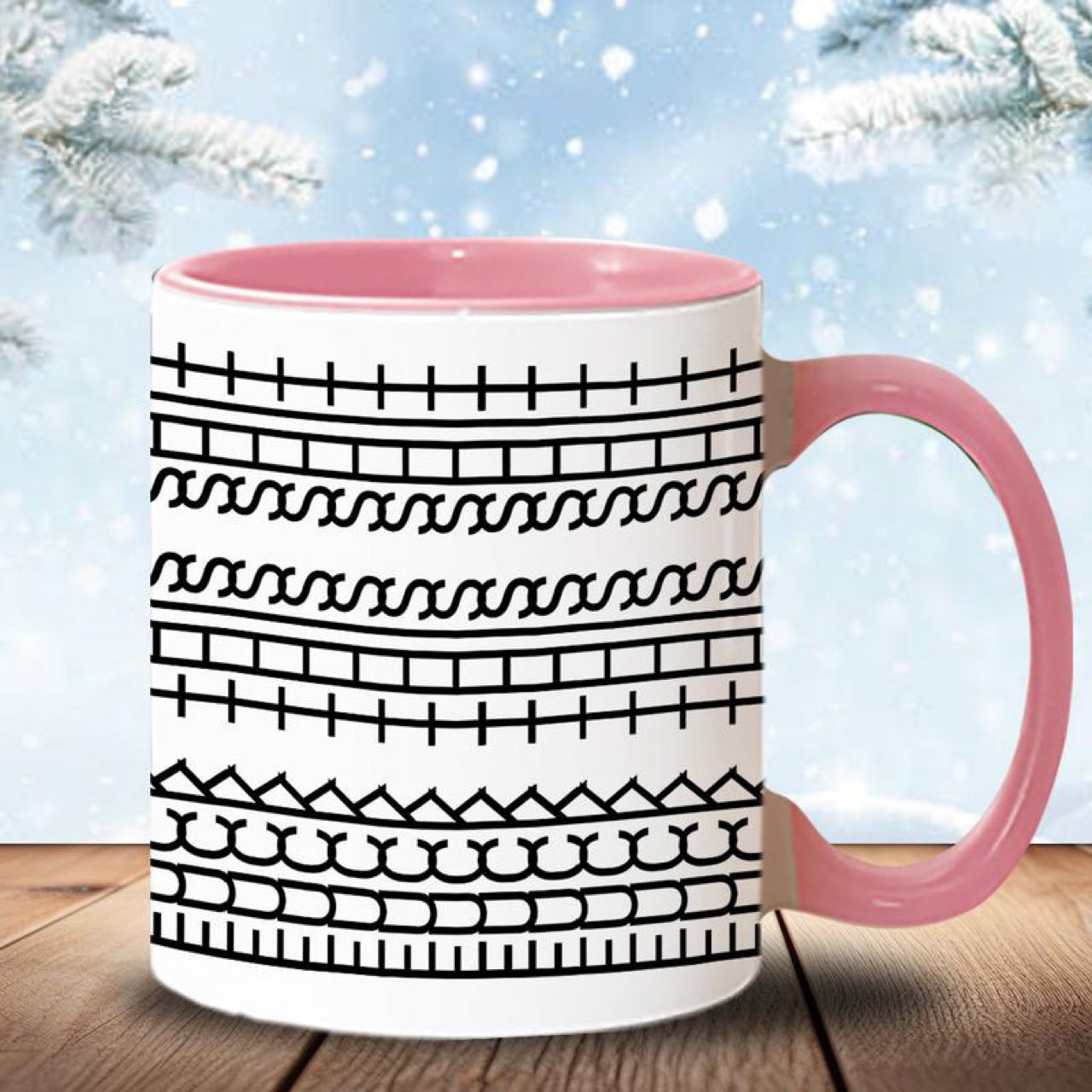 Hidden Message Ceramic Coffee Mug Unique Gift for Gift