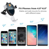 Custom Photo Car Phone Holder Non Magnetic Design Personalized Photo Charger Friendly Phone Dock