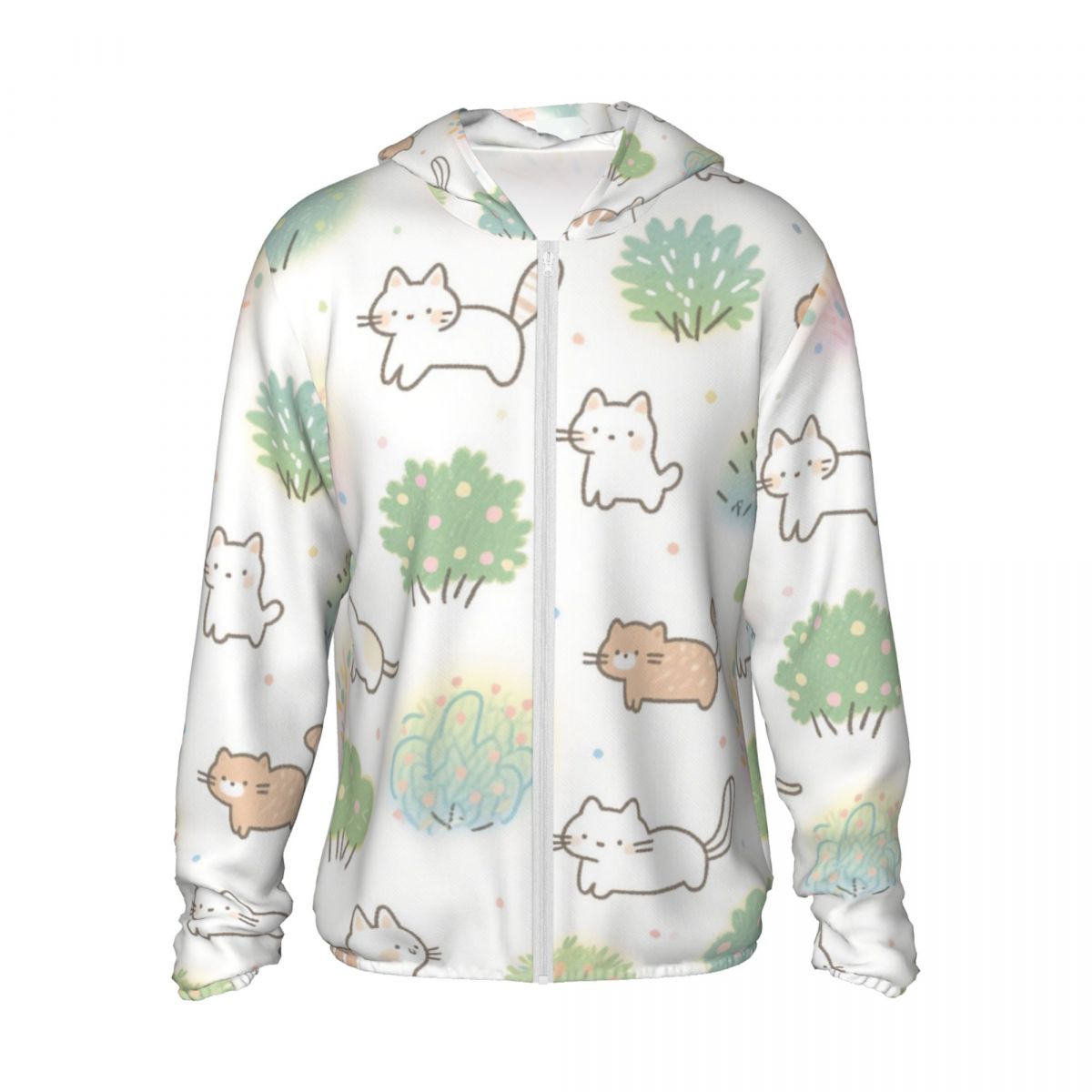 Custom Picture Lightweight  Sun Protection Hoodie Windproof Personalized Quick Dry Clothing