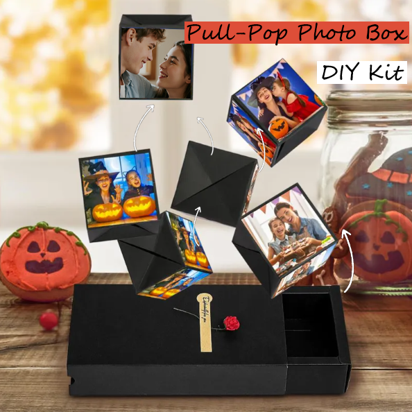 Diy Photo Surprise Explosion Bounce Box Valentine's Day Gift Six Photos
