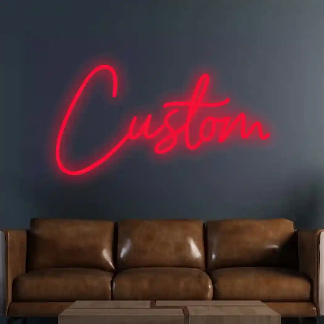Custom Name  Led Light Personalized Text Neon Sign Wall Decor