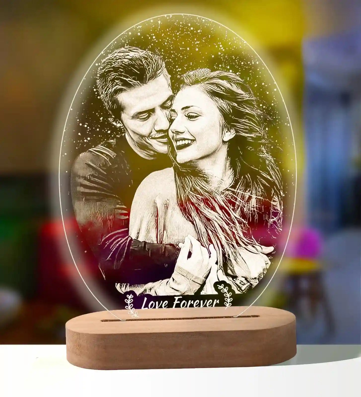 Personalized 3D Photo Lamp Custom Photo And Text Night Light Customized Gifts