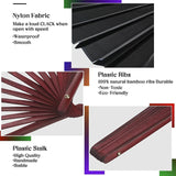 LED Glow Hand Fan Folding Dance Fan for Women