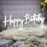 Party LED Neon Sign Lights Decor Wall Art for Room Bar Club HBD Gifts