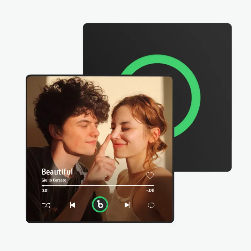 Custom Photo Music Fridge Magnet Sticker Music Wall Personalized Gift