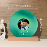 Custom Music Playing Vinyl Record with Photo Personalized Personalized  CD Gift