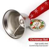 Custom Photo Christmas Bell Ornament Personalized Decoration with Multi Pendant