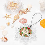 Custom Photo Snowflake Christmas Ornament Personalized Pendant Decoration
