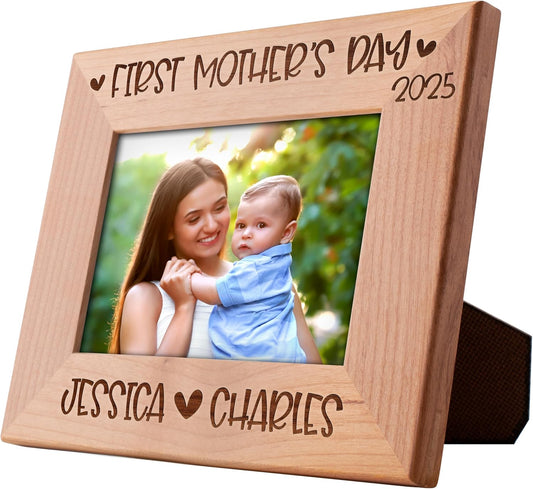 Personalized Mothers Day Picture Frame with Names