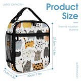 Custom Picture Backpack Set With Lunch Box And Pencil Case Personalized Bag