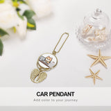 Custom Photo Car Pendant Personalized Zinc Alloy Decoration